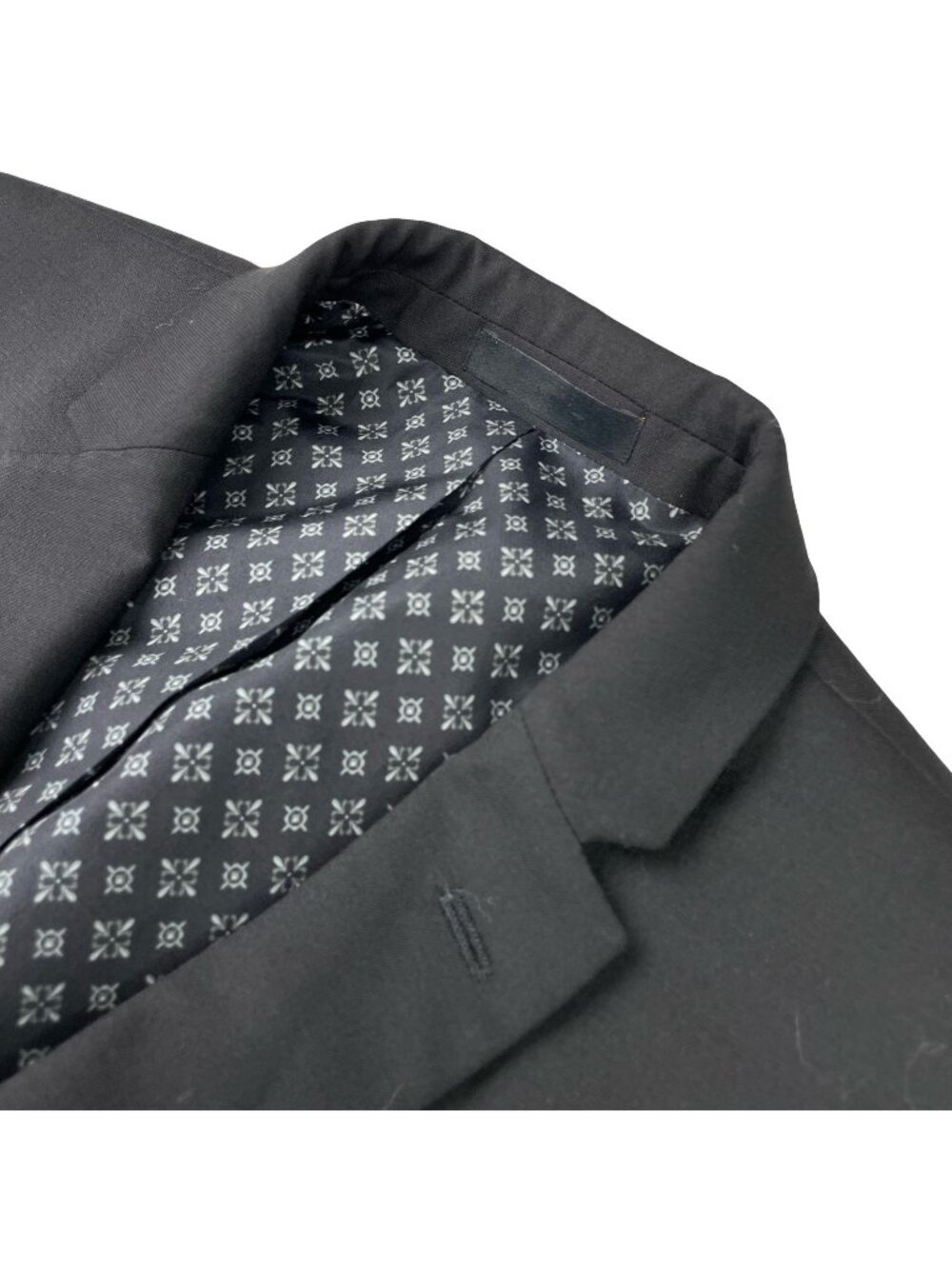 Tallia Boy's Wool Blend 2-Button Blazer Black • Youth Size 18R